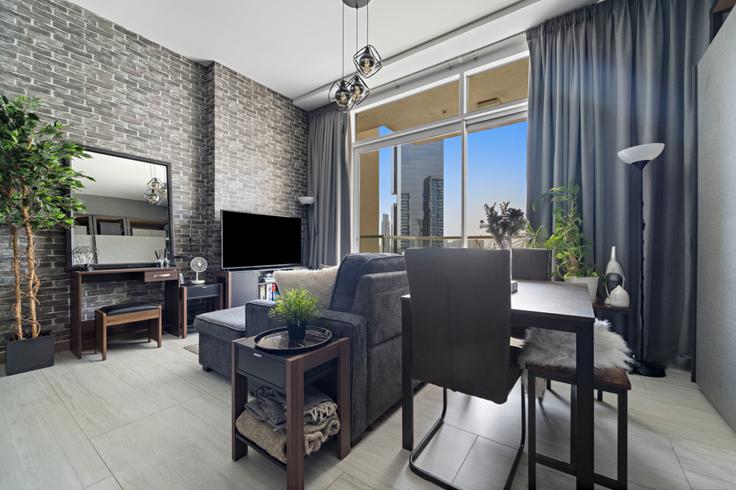Studio meublé à Lazuward South West 1317238P, Al Barsha South Fourth, Dubai, photo 1