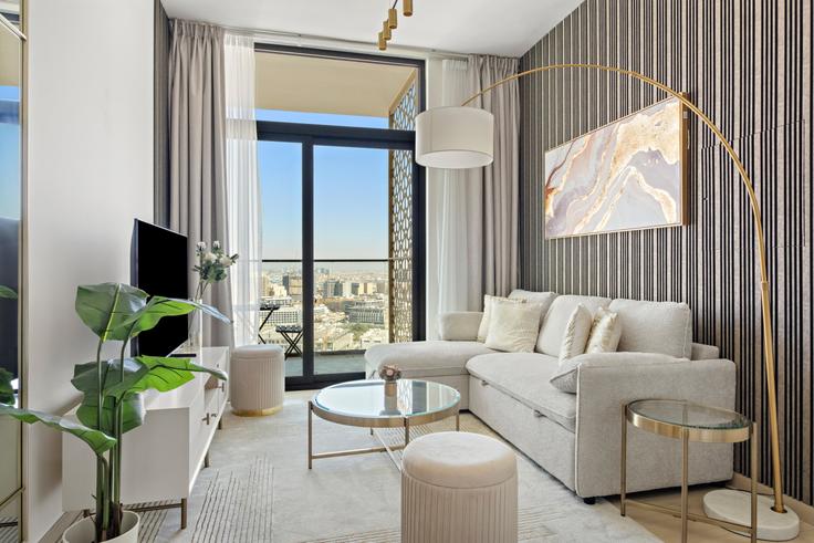 1 chambre appartement meublé à Kahraba North West 1317231P , Al Barsha South Fourth, Dubai, photo 1