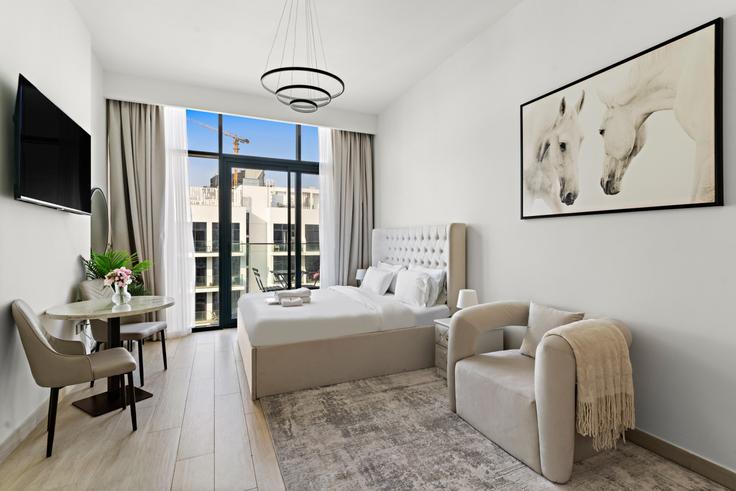 Apartamento estúdio mobiliado em Azizi Riviera 45 1317240P, Nad Al Sheba, Dubai, foto 1