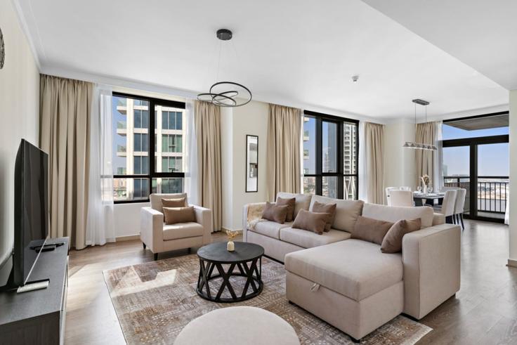2 möblierte Einzimmerwohnung in Tariaq Bedon Esm 1317268P , Al Kheeran First, Dubai, Foto 1