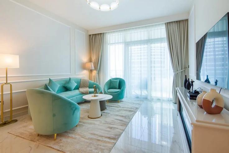 1 chambre appartement meublé à Tariaq Bedon Esm 1317296P , Marsa Dubai, Dubai, photo 1