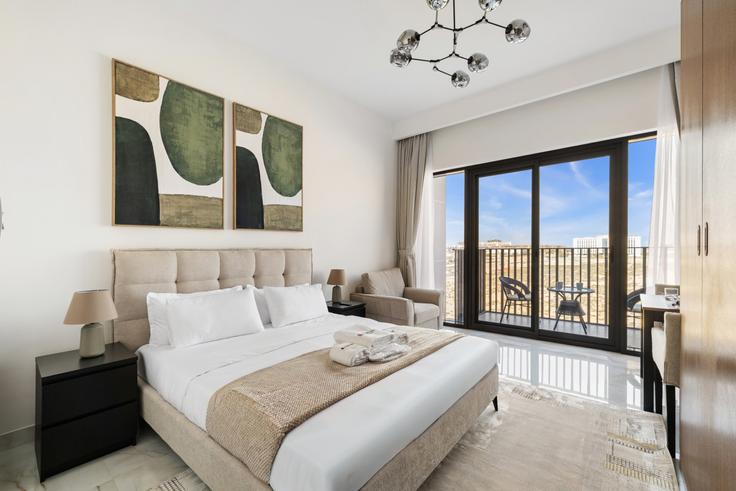 Stüdyo mobilyalı daire Tariaq Bedon Esm 1472479P , Al Hebiah Second, Dubai, fotoğraf 1