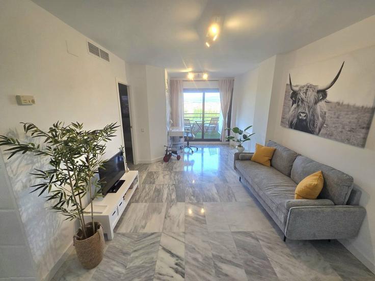 Elegantly designed living room with modern furnishings in an apartment at Building Calle Ana Tutor - stylum-home - 1648606 in Las Rozas de Madrid, Las Rozas de Madrid Elegantly designed living room with modern furnishings in an apartment at Building Calle Ana Tutor - stylum-home - 1648606 in Las Rozas de Madrid, Las Rozas de Madrid