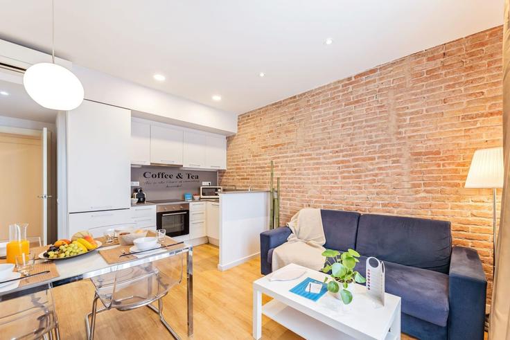 Eixample, Barcelona에 위치한 Building Carrer de Villarroel - sweett - 1053506 - BCN 유닛의 세련된 인테리어가 돋보이는 거실