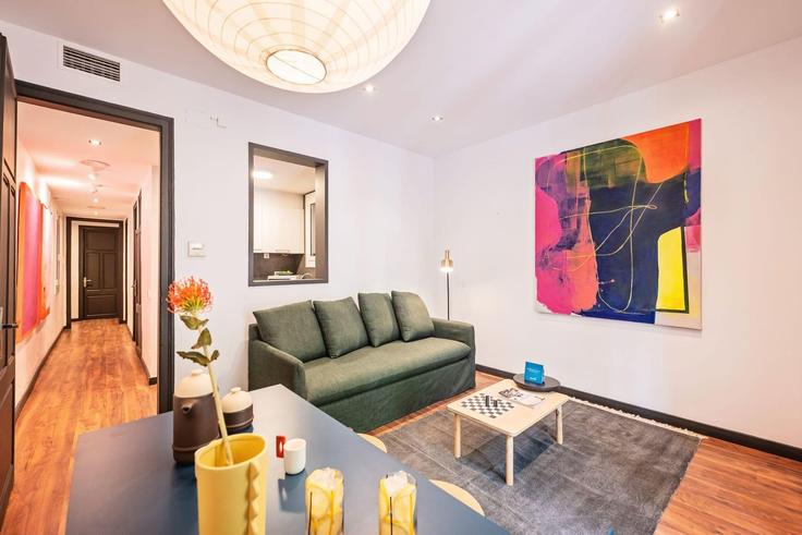 Building Carrer d'Aragó - sweett - 1053406 - BCN adresindeki bir dairede modern mobilyalarla zarif bir şekilde tasarlanmış oturma odası Eixample, Barcelona Building Carrer d'Aragó - sweett - 1053406 - BCN adresindeki bir dairede modern mobilyalarla zarif bir şekilde tasarlanmış oturma odası Eixample, Barcelona