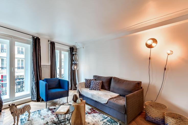 1 möblierte Einzimmerwohnung in Rue Montmartre 1054031P , 1st arrondissement, Paris, Foto 1