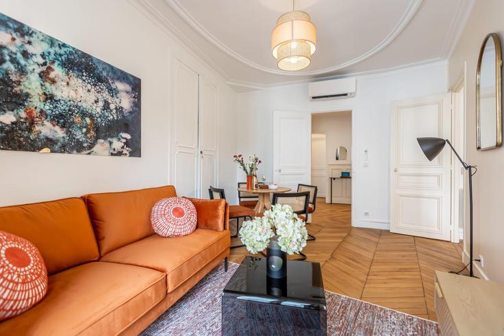 2 quarto mobiliado em apartamentos em Avenue de Wagram 1053946P, 8th arrondissement, Paris, foto 1