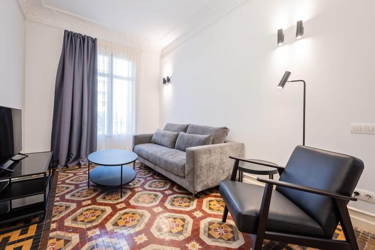 2 apartamento de un dormitorio amueblado en Gran Via de les Corts Catalanes 1053752P , Eixample, Barcelona, foto 1
