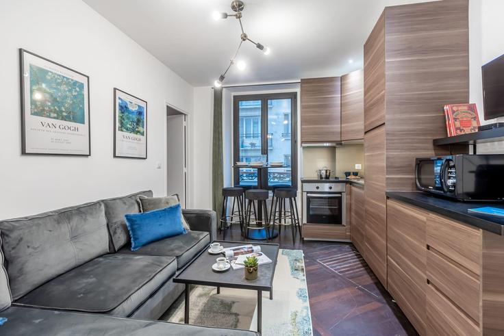 Rue Troyonにある3件の寝室・家具付きアパート(1053303P、17th arrondissement、Paris)写真 1枚 Rue Troyonにある3件の寝室・家具付きアパート(1053303P、17th arrondissement、Paris)写真 1枚