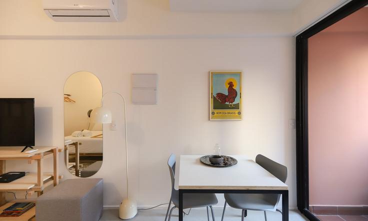 Vila Buarque, São Paulo에 위치한 Building Rua Rego Freitas - tabas - 376340 - SAO 유닛의 세련된 인테리어가 돋보이는 거실