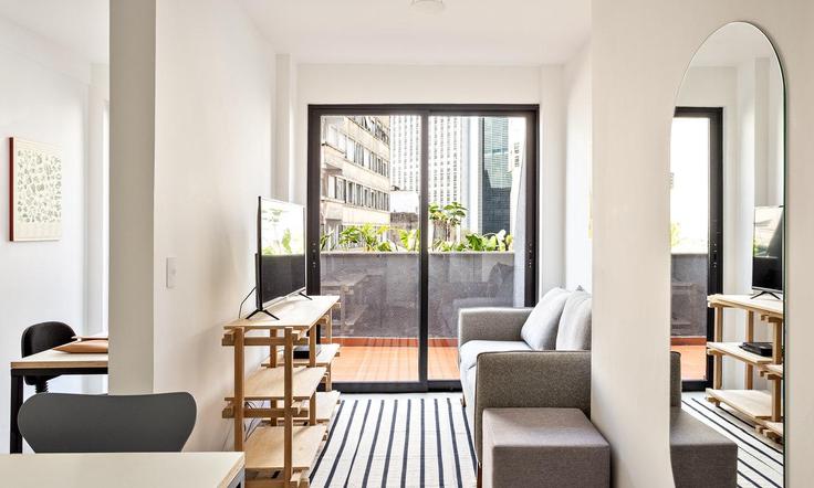 São PauloVila Buarque의 Rua Rego Freitas(376332P)에 위치한 1베드룸 풀퍼니시드 아파트 - 사진1 São PauloVila Buarque의 Rua Rego Freitas(376332P)에 위치한 1베드룸 풀퍼니시드 아파트 - 사진1