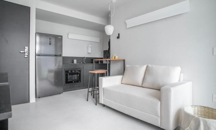 República, São Paulo에 위치한 Building Rua Araújo - tabas - 405532 - SAO 아파트의 세련된 인테리어가 돋보이는 거실 República, São Paulo에 위치한 Building Rua Araújo - tabas - 405532 - SAO 아파트의 세련된 인테리어가 돋보이는 거실