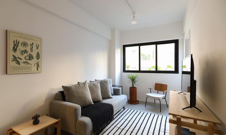 Vila Buarque, São Paulo에 위치한 Building Rua Rego Freitas - tabas - 376337 - SAO 아파트의 세련된 인테리어가 돋보이는 거실 Vila Buarque, São Paulo에 위치한 Building Rua Rego Freitas - tabas - 376337 - SAO 아파트의 세련된 인테리어가 돋보이는 거실