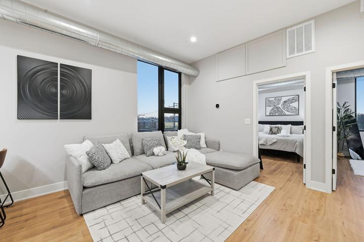 Chicago, Chicago에 위치한 Building North Winthrop Avenue - the-dream-rentals - 1372300 유닛의 세련된 인테리어가 돋보이는 거실