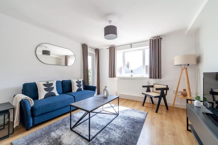 1 apartamento de un dormitorio amueblado en Abbey Road 1254204P , London Borough of Merton, London, foto 1