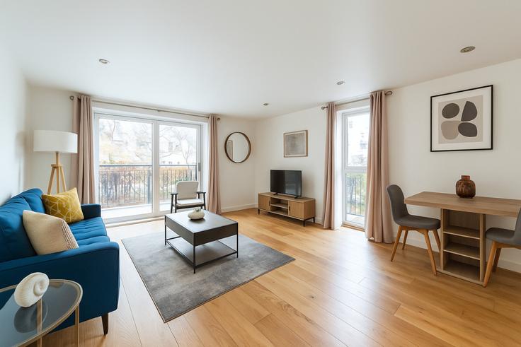 London Borough of Lewisham, London에 위치한 Building Conington Road - the-flex - 1254212 - LON 아파트의 세련된 인테리어가 돋보이는 거실