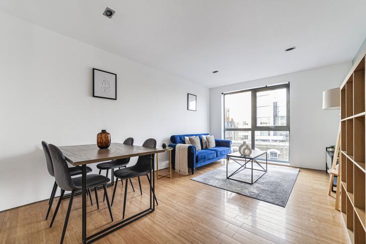 London Borough of Hackney, London에 위치한 Building Kingsland Road - the-flex - 1254214 - LON 아파트의 세련된 인테리어가 돋보이는 거실