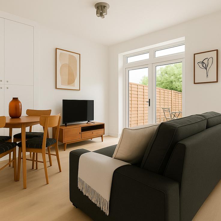 London Borough of Brent, London에 위치한 Building Brendon Avenue - the-flex - 1254217 - LON 아파트의 세련된 인테리어가 돋보이는 거실
