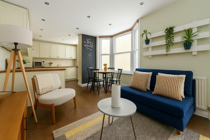 London Borough of Haringey, London에 위치한 Building Umfreville Road - the-flex - 1254238 - LON 아파트의 세련된 인테리어가 돋보이는 거실