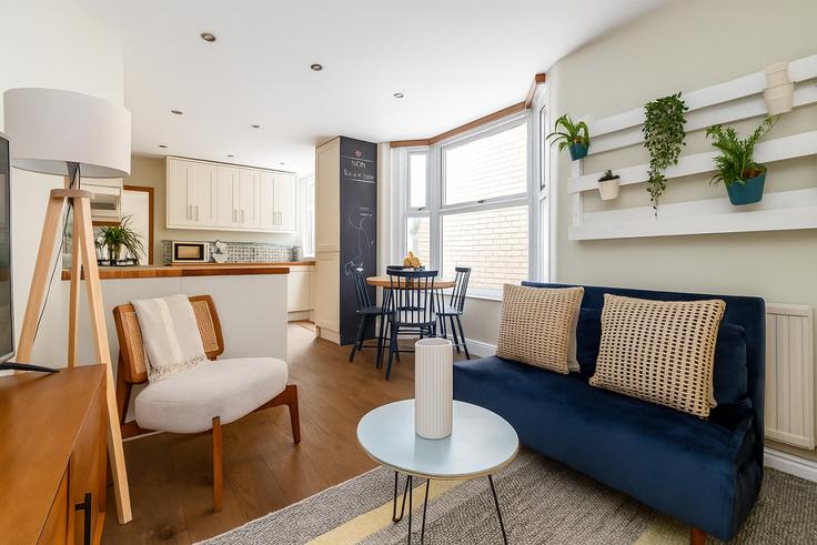 London Borough of Haringey, London에 위치한 Building Umfreville Road - the-flex - 1254238 - LON 아파트의 세련된 인테리어가 돋보이는 거실