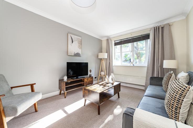 London Borough of Lambeth, London에 위치한 Building Bristowe Close - the-flex - 1254243 - LON 아파트의 세련된 인테리어가 돋보이는 거실