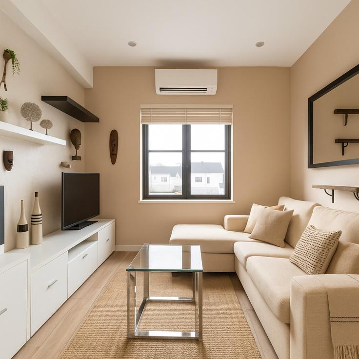 London Borough of Hammersmith and Fulham, London에 위치한 Building Galena Road - the-flex - 1254257 - LON 아파트의 세련된 인테리어가 돋보이는 거실