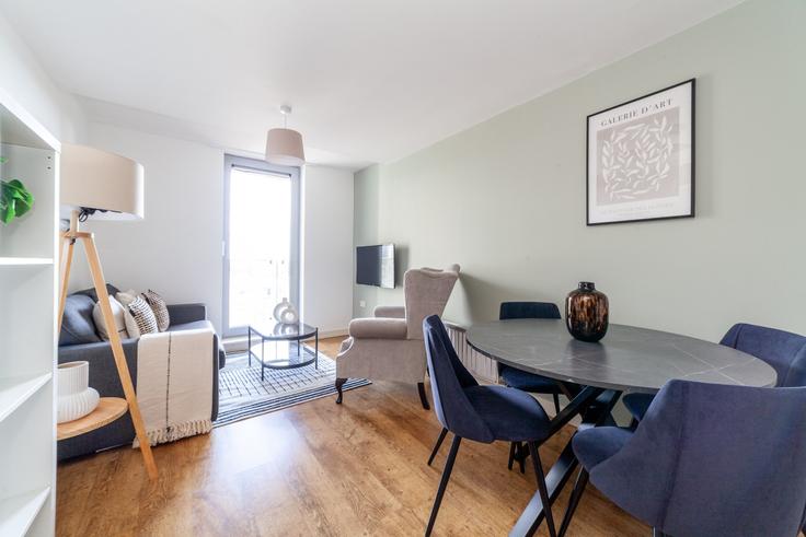 London Borough of Newham, London에 위치한 Building Emily Duncan Place - the-flex - 1254254 - LON 아파트의 세련된 인테리어가 돋보이는 거실