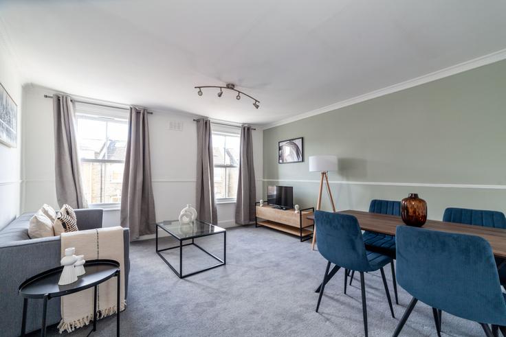 London Borough of Southwark, London에 위치한 Building Friary Road - the-flex - 1254284 - LON 아파트의 세련된 인테리어가 돋보이는 거실