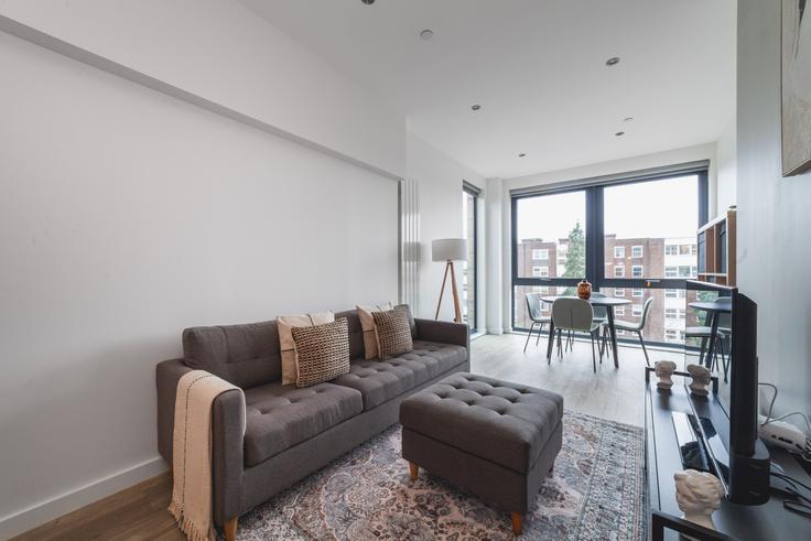 London Borough of Camden, London에 위치한 Building Centric Close - the-flex - 1254287 - LON 아파트의 세련된 인테리어가 돋보이는 거실
