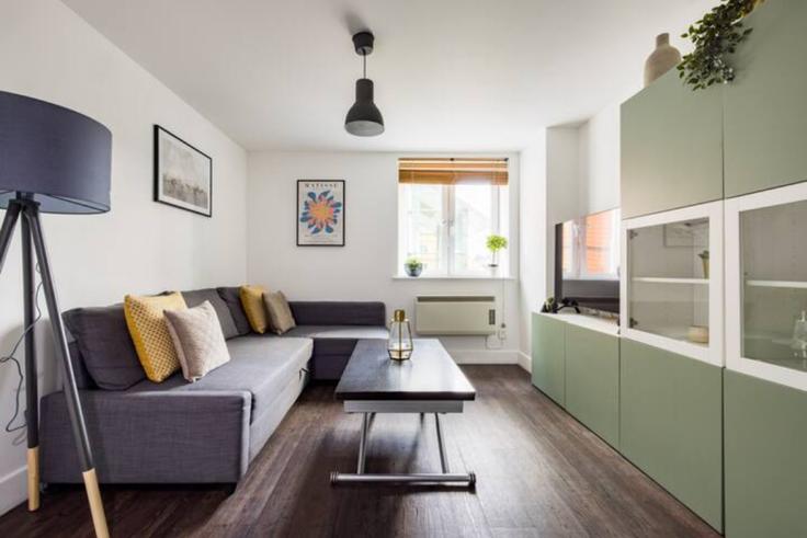 London Borough of Lambeth, London에 위치한 Building Waterloo Road - the-flex - 1254319 - LON 아파트의 세련된 인테리어가 돋보이는 거실