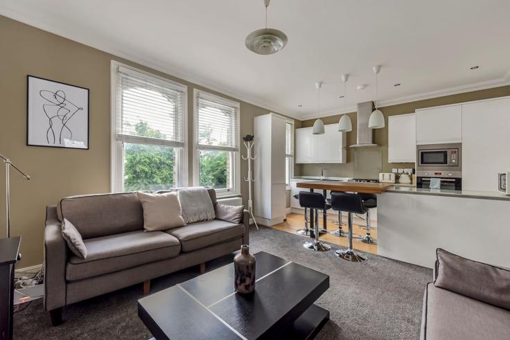 2 chambre appartement meublé à Gunterstone Road 1254144P , London Borough of Hammersmith and Fulham, London, photo 1
