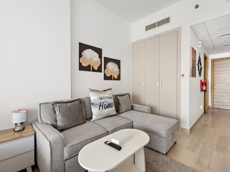 Dubai Jumeirah Village의 Bijada Boulevard North (1258114P)에 위치한 스튜디오 풀퍼니시드 아파트 – 사진 1장 Dubai Jumeirah Village의 Bijada Boulevard North (1258114P)에 위치한 스튜디오 풀퍼니시드 아파트 – 사진 1장