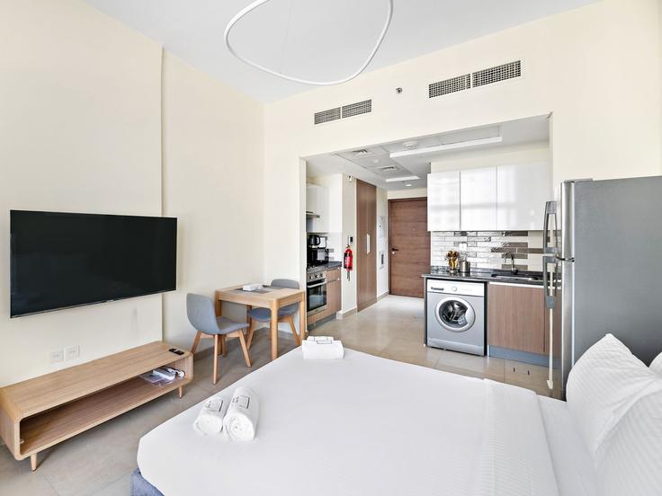 Studio meublé à Al Asayel Street 1258127P, Jebel Ali Village, Dubai, photo 1 Studio meublé à Al Asayel Street 1258127P, Jebel Ali Village, Dubai, photo 1
