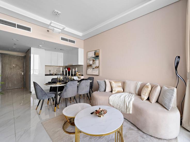 1 chambre appartement meublé à Hessa Street 1258159P , Motor City, Dubai, photo 1