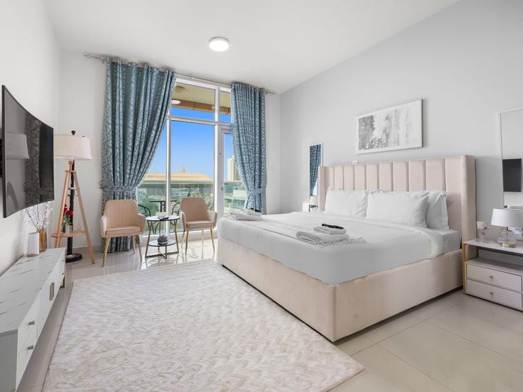 Studio amueblado en Tariaq Bedon Esm 1258131P , Jumeirah Village, Dubai, foto 1