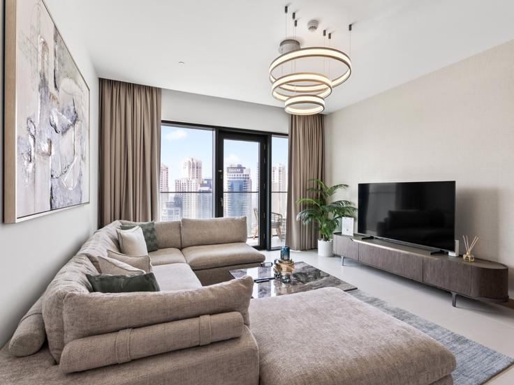 3 apartamento de un dormitorio amueblado en Al Hubob Street 1258153P , Dubai Marina, Dubai, foto 1