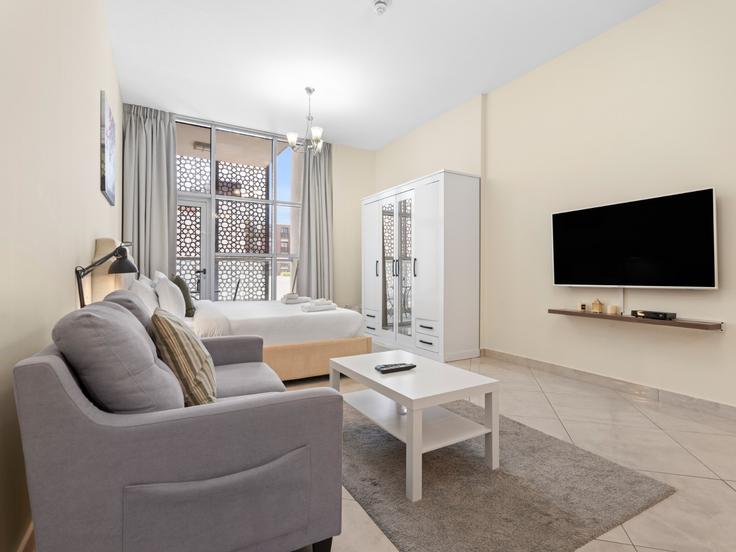 Dubai Jumeirah Village의 Tariaq Bedon Esm (1258192P)에 위치한 스튜디오 풀퍼니시드 아파트 – 사진 1장 Dubai Jumeirah Village의 Tariaq Bedon Esm (1258192P)에 위치한 스튜디오 풀퍼니시드 아파트 – 사진 1장
