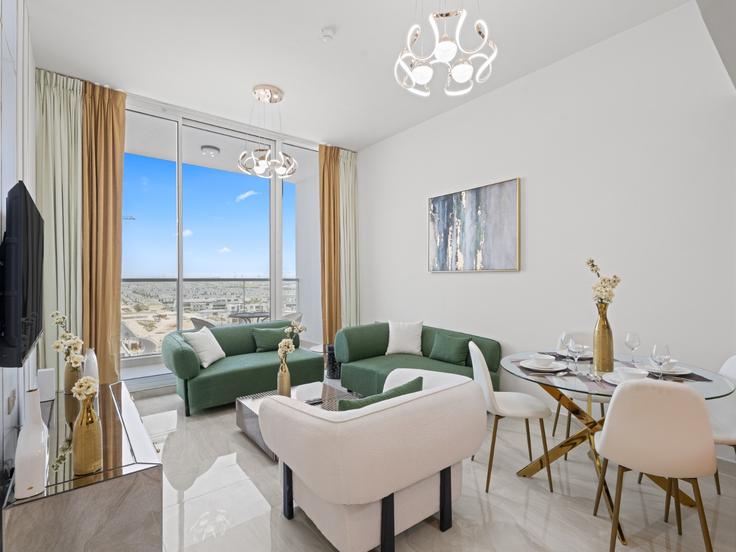 DubaiJebel Ali Village의 Al Asayel Street(1258161P)에 위치한 2베드룸 풀퍼니시드 아파트 - 사진1