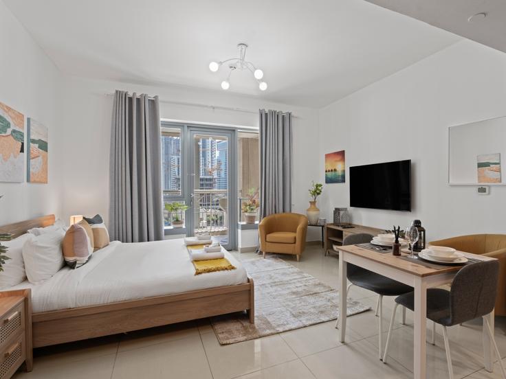 Studio meublé à Tariaq Bedon Esm 1258149P, Downtown Dubai, Dubai, photo 1 Studio meublé à Tariaq Bedon Esm 1258149P, Downtown Dubai, Dubai, photo 1