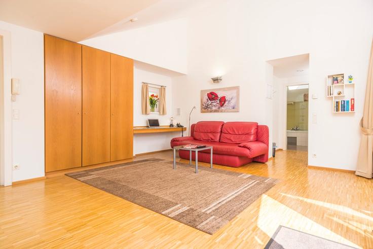 Salle de séjour élégante avec mobilier moderne dans un appartement à Building Ferchergasse - the-ranks-gmbh - 1587039 à Vienna, Vienna Salle de séjour élégante avec mobilier moderne dans un appartement à Building Ferchergasse - the-ranks-gmbh - 1587039 à Vienna, Vienna