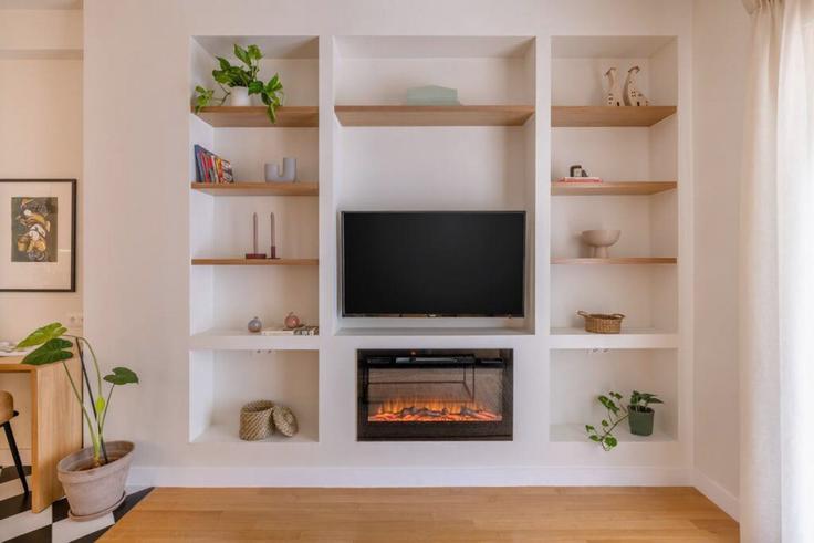 Elegant gestaltetes Wohnzimmer mit moderner Einrichtung in einer Wohnung im Building Νικολάου Δημητρακοπούλου - thehomis - 1358852 in Central Athens, Athens Elegant gestaltetes Wohnzimmer mit moderner Einrichtung in einer Wohnung im Building Νικολάου Δημητρακοπούλου - thehomis - 1358852 in Central Athens, Athens