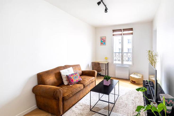 10th arrondissement, Paris에 위치한 Building Impasse Boutron - thekonciergerie - 1345374 유닛의 세련된 인테리어가 돋보이는 거실