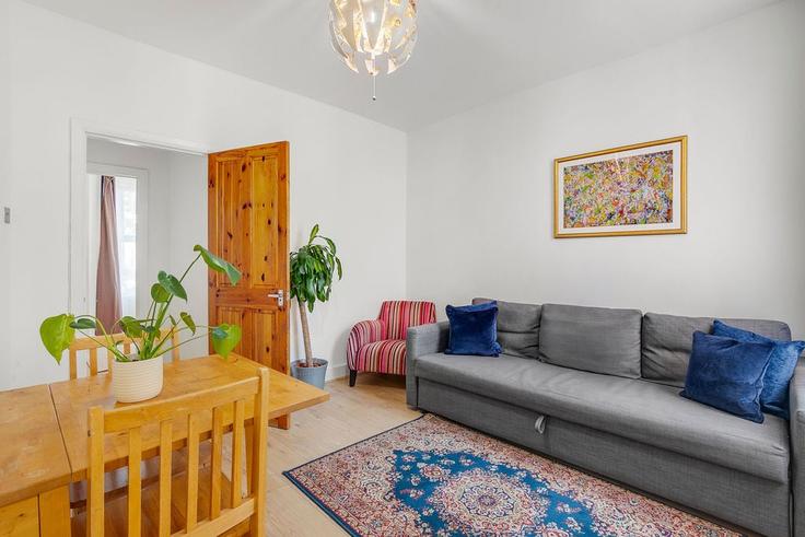 Elegantly designed living room with modern furnishings in an apartment at Building Greenfield Road - tottenham-abode - 1557650 in London Borough of Haringey, London