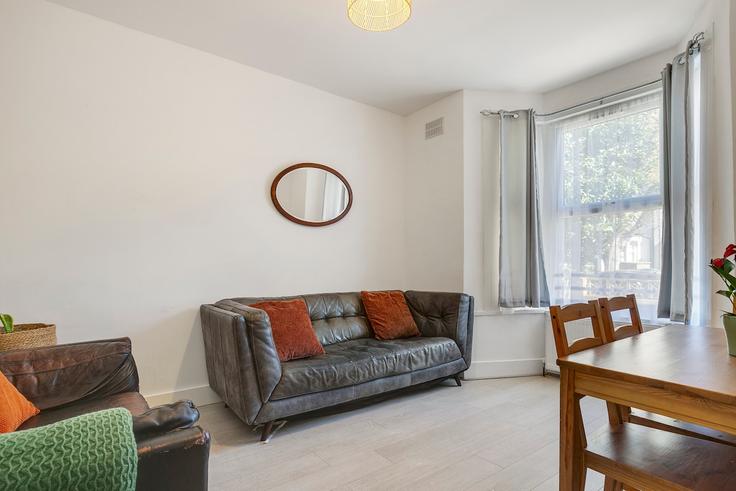 Elegantly designed living room with modern furnishings in an apartment at Building Seaford Road - tottenham-abode - 1557642 in London Borough of Haringey, London