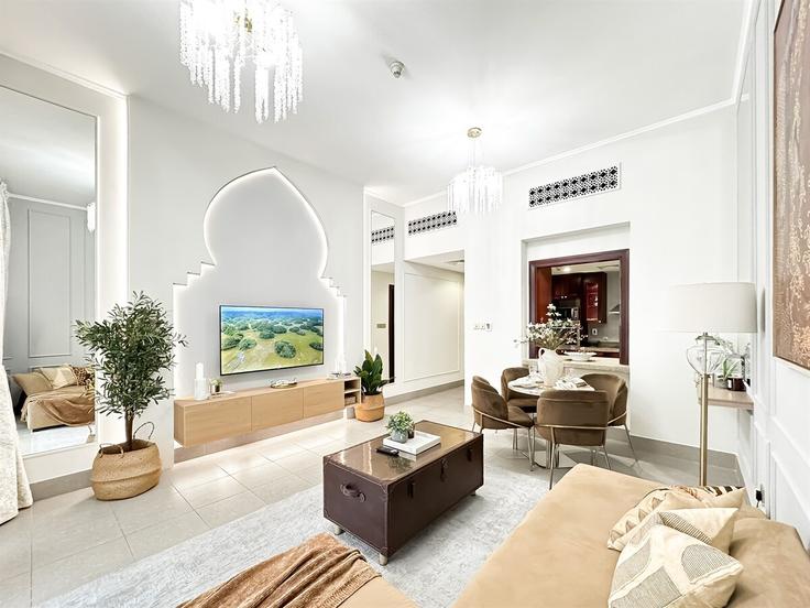 2 quarto mobiliado em apartamentos em Tariaq Bedon Esm 1246236P, Downtown Dubai, Dubai, foto 1