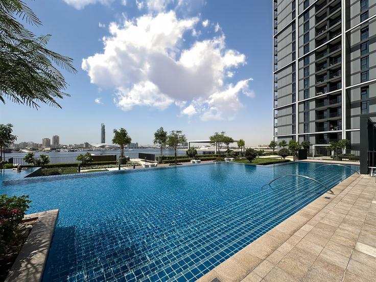 1 apartamento de un dormitorio amueblado en Tariaq Bedon Esm 1246175P , Ras Al Khor, Dubai, foto 1