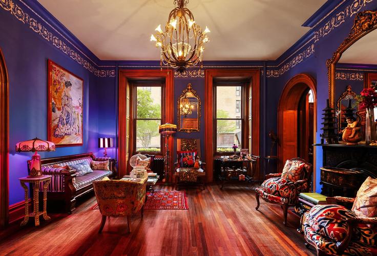Elegant gestaltetes Wohnzimmer mit moderner Einrichtung in einer Wohnung im Building Irving Place - upstateish - 1509832 in Manhattan, New York Elegant gestaltetes Wohnzimmer mit moderner Einrichtung in einer Wohnung im Building Irving Place - upstateish - 1509832 in Manhattan, New York