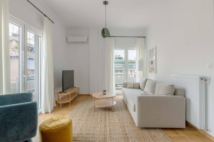 1 quarto mobiliado em apartamentos em Fthiotidos 1010937P, Ampelokipoi, Athens, foto 1