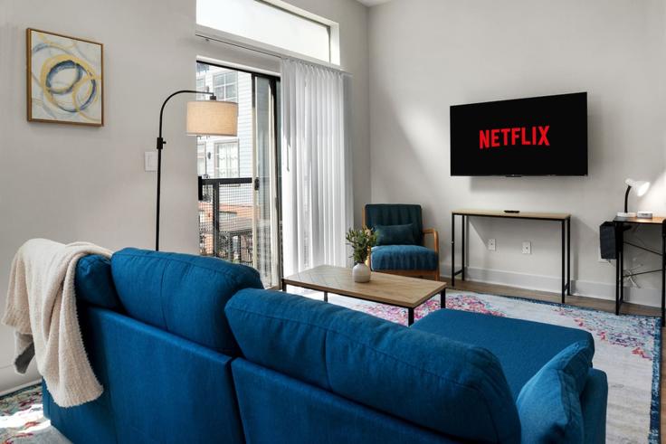 Building Indiana Street - urban-home-stays - 1289465 - DFW adresindeki bir dairede modern mobilyalarla zarif bir şekilde tasarlanmış oturma odası Dallas, Dallas