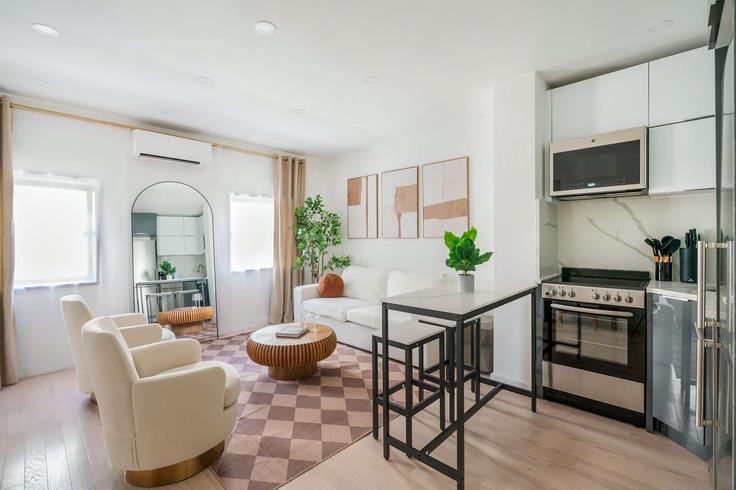 1 chambre appartement meublé à East 14th Street 1295150P , Manhattan, New York, photo 1